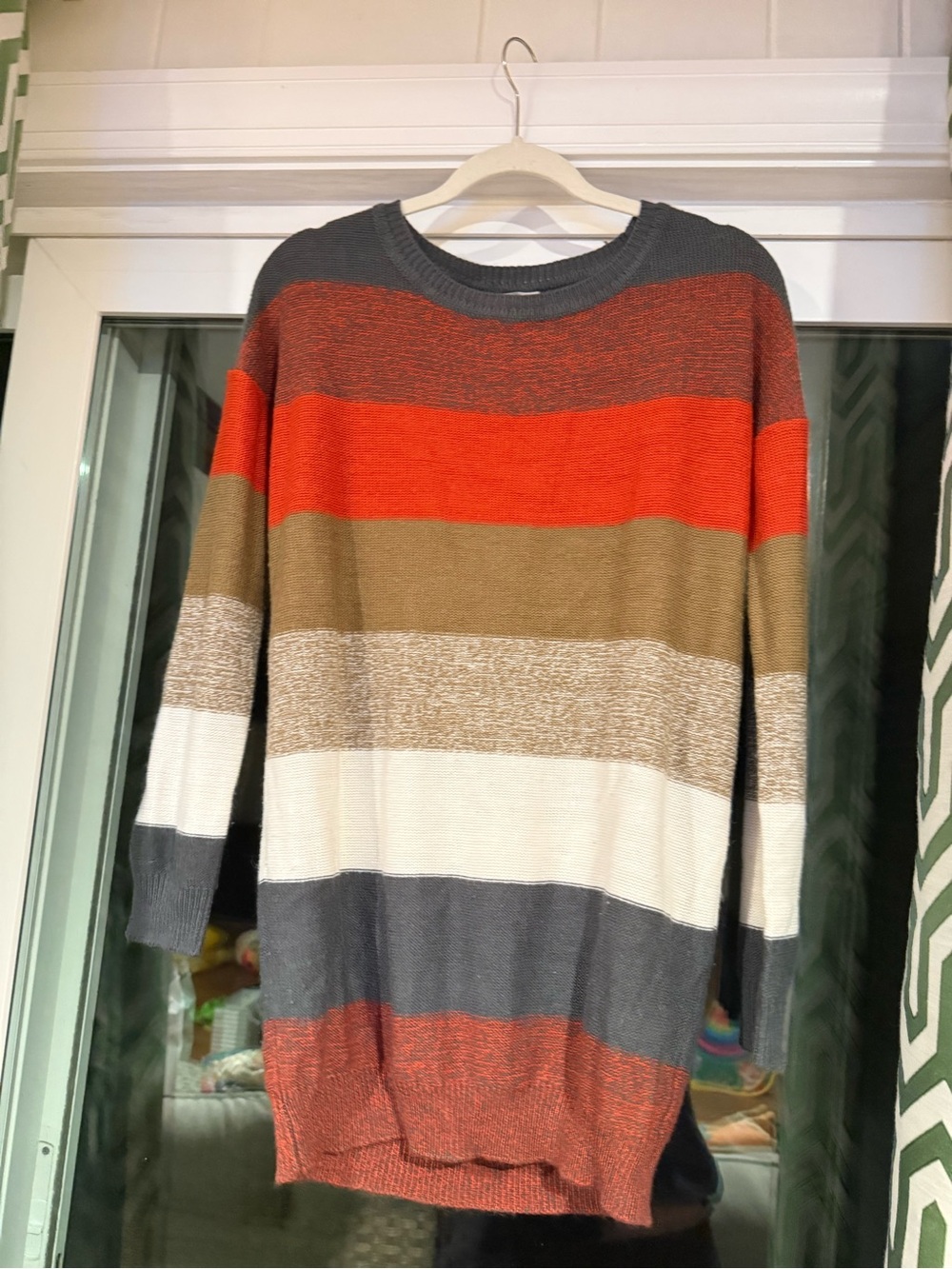 Jack - Women’s Multicolor Striped Sweater Dress